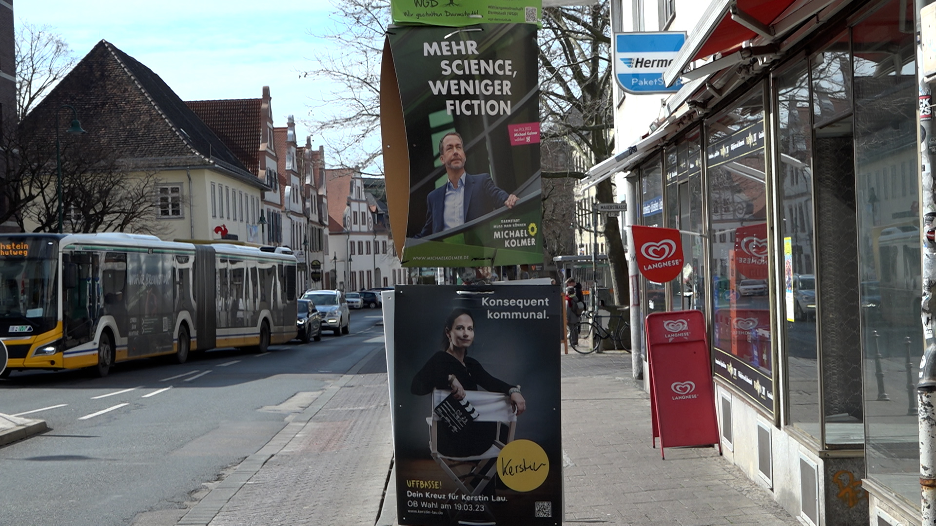 Oberbürgermeisterwahl in Darmstadt