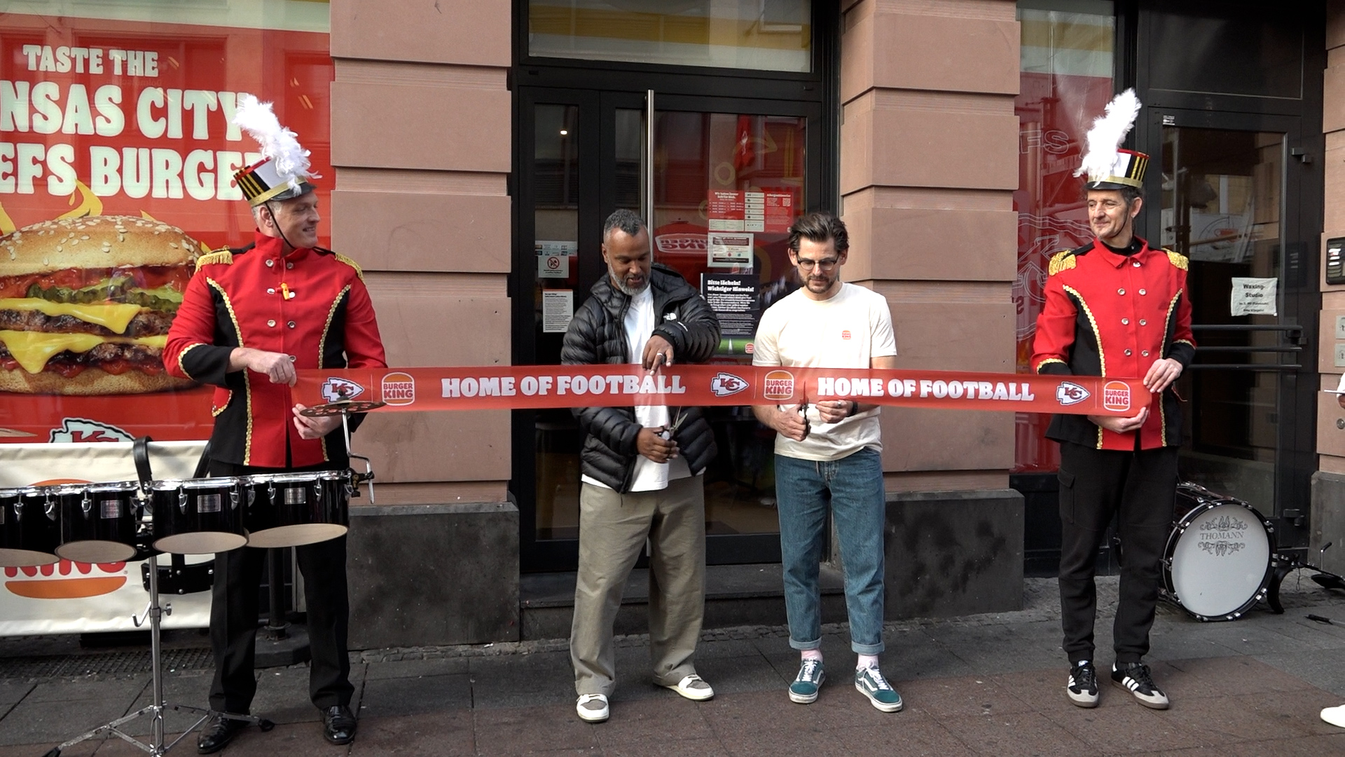 Burger King eröffnet „Home of Football“ in Frankfurt